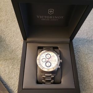 Victorinox Ambassador Silver Dial